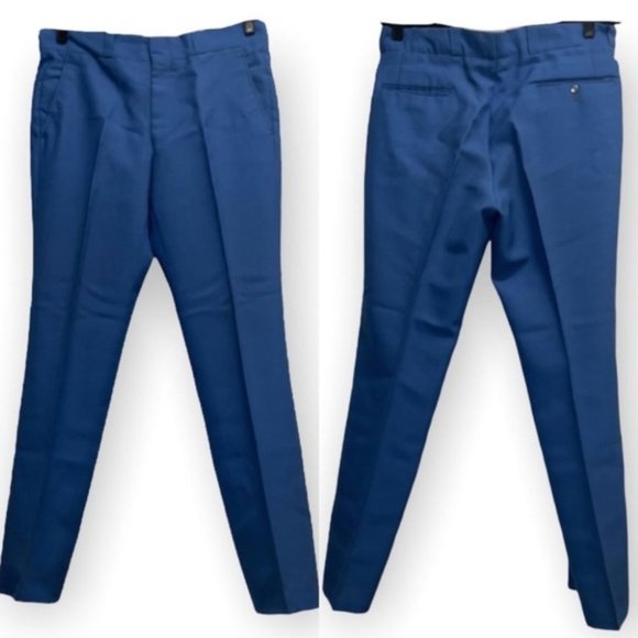 Toscani Man Blue suit pants size 38 - Picture 8 of 10